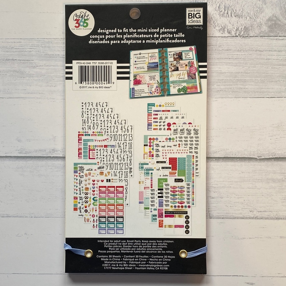The Happy Planner Mini Sticker Bundle – 5 Booklets - Picture 6 of 16